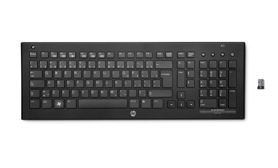 HP Wireless Elite V2 Keyboard (QB467AA#ABA). Free Returns. - Second Medium