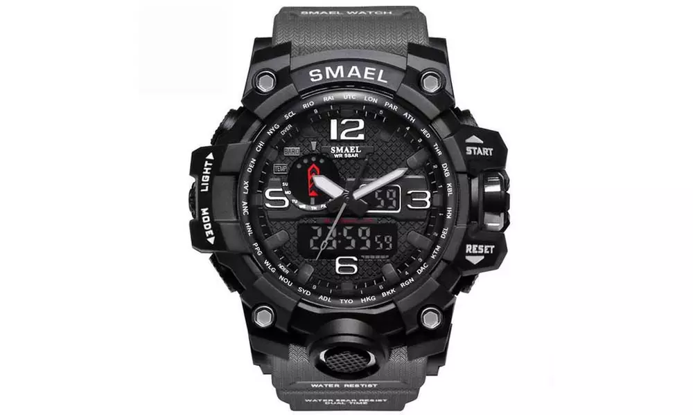 Smael Men's Military Waterproof Sports Watch - Second Medium