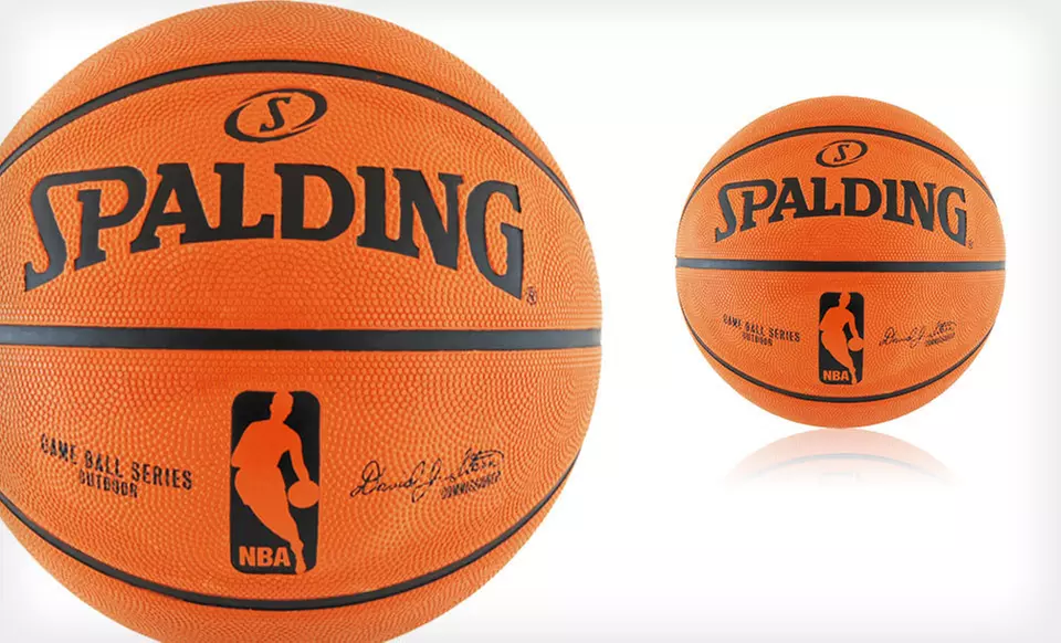 Spalding NBA-Replica Rubber Outdoor Basketball - Second Medium