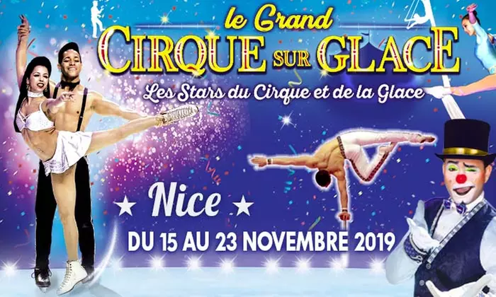 Place en tribune d'honneur pour l'une des représentations du « Grand Cirque sur Glace de Medrano » à 12 € à Nice - Primary Image