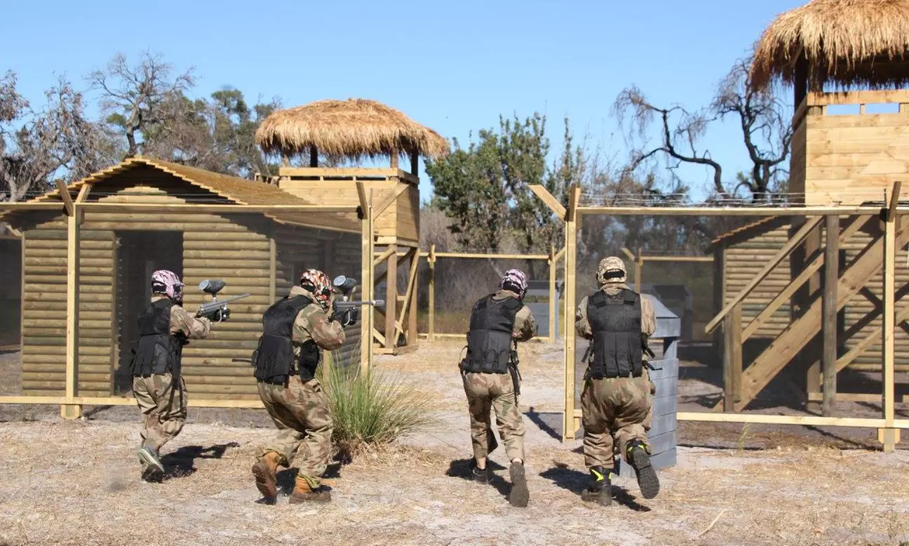 Paintball Game + Equipment