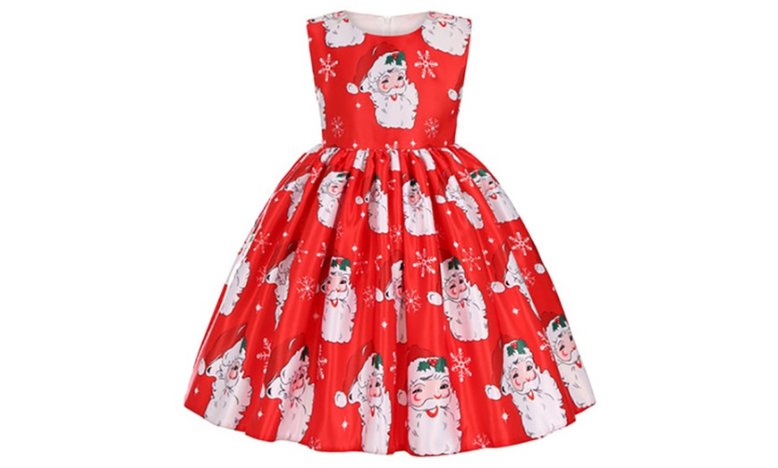 Image 10: Kids' Christmas Princess Dress