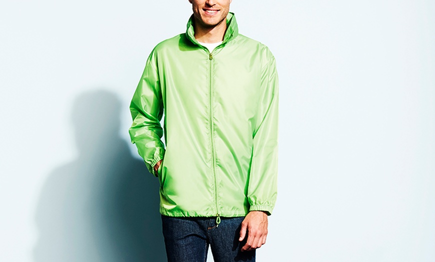 Image 7: Unisex Waterproof Wind Jacket