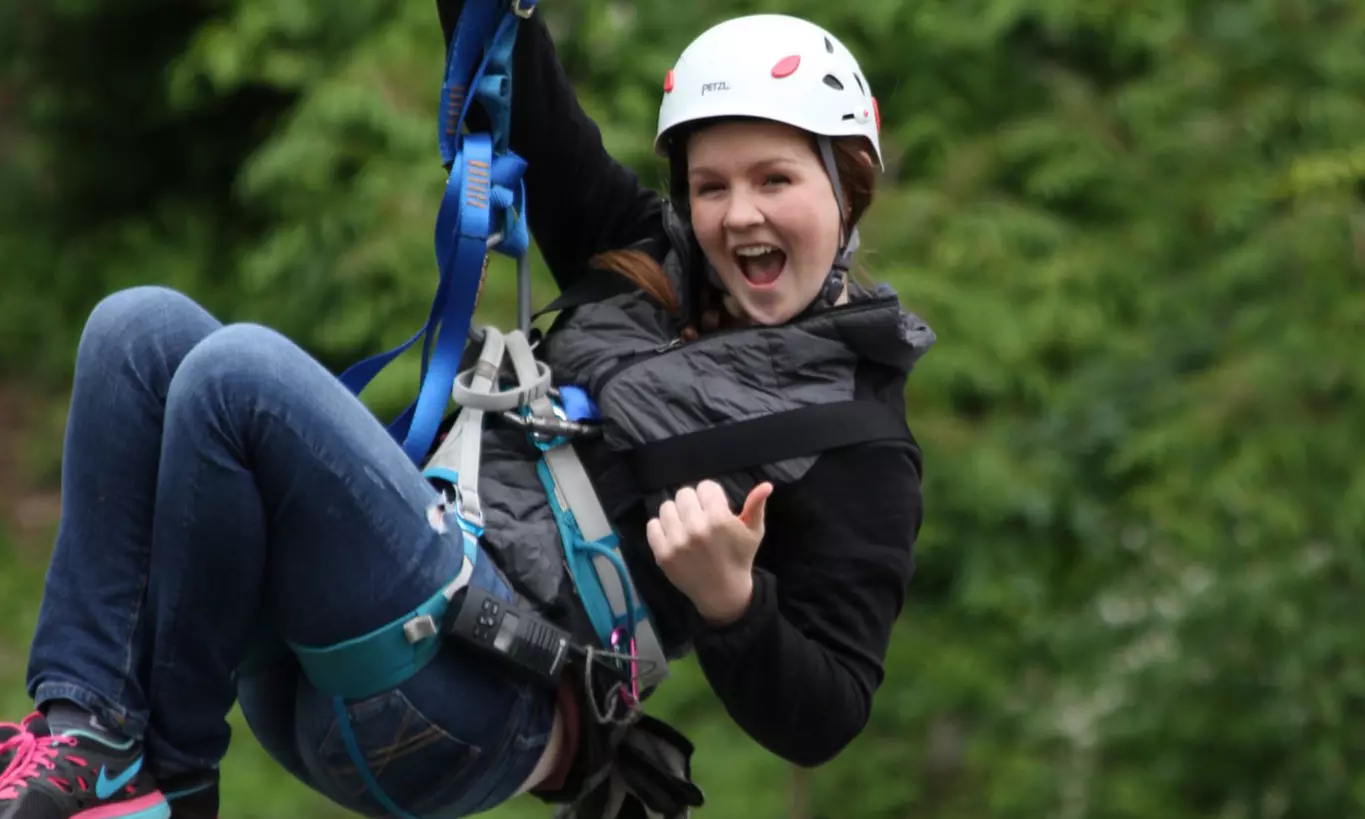 Zipline Adventure & Obstacle Park in Stevens, PA | Refreshing Mountain