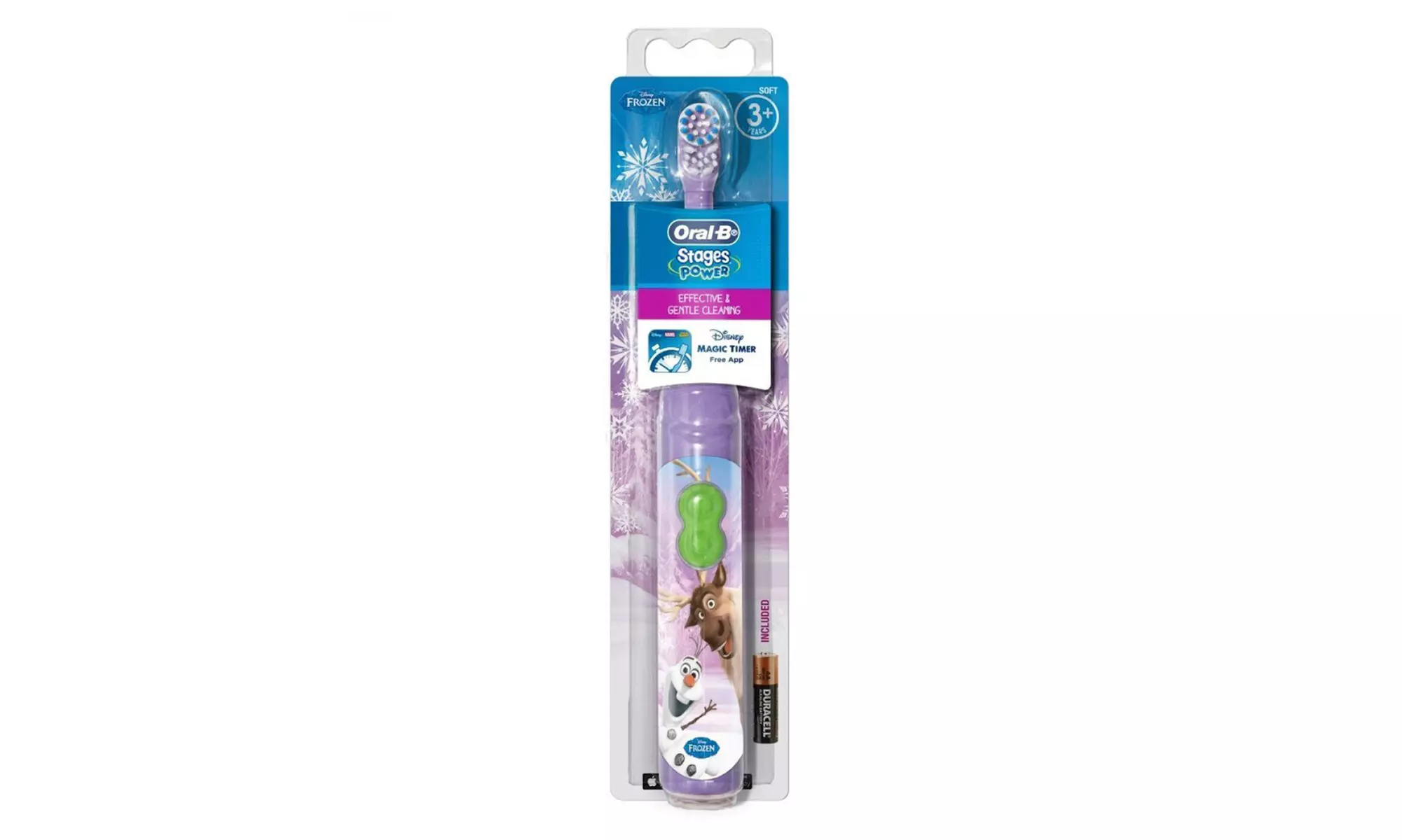 1x, 2x oder 3x Oral B Stages Power Kids Frozen Zahnbürste mit Timer-App - Primary Image