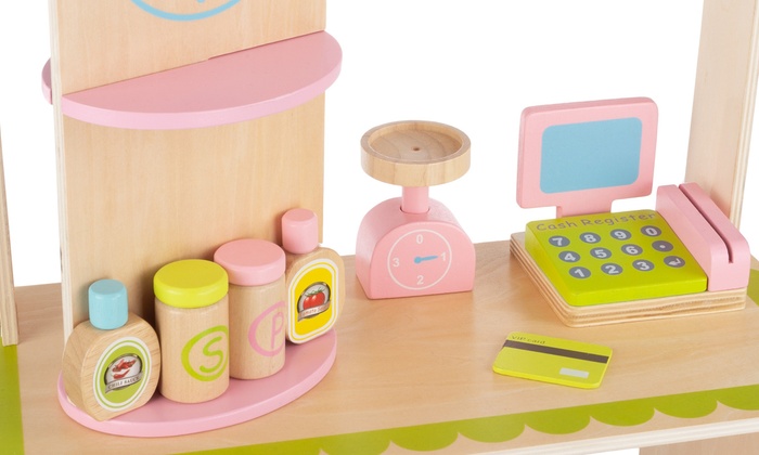 wooden play market