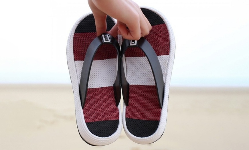 Image 8: Women's Beach Flip-Flops