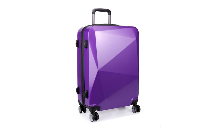 Image 13: Diamond-Shaped Suitcase