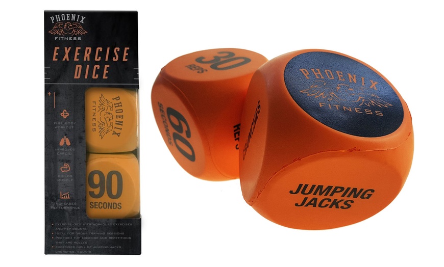 Image 3: Fitness Exercise Dice