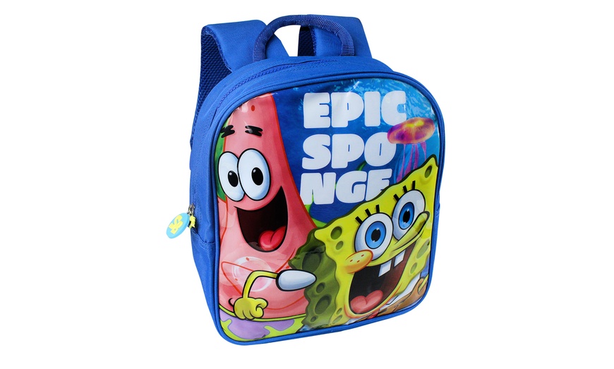 Image 4: Spongebob Backpack Set