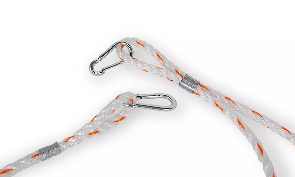 Balançoire siège chaise pour enfant 2 en 1 avec cordes d'attache - Second Medium