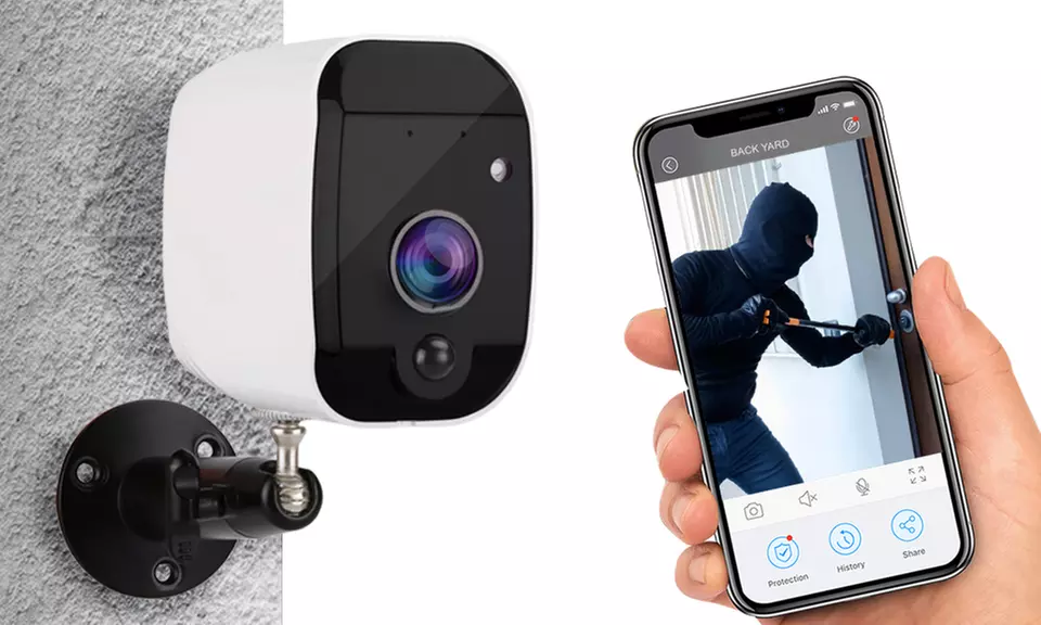 Smart caméra vidéosurveillance extérieure Aquarius - Primary Image