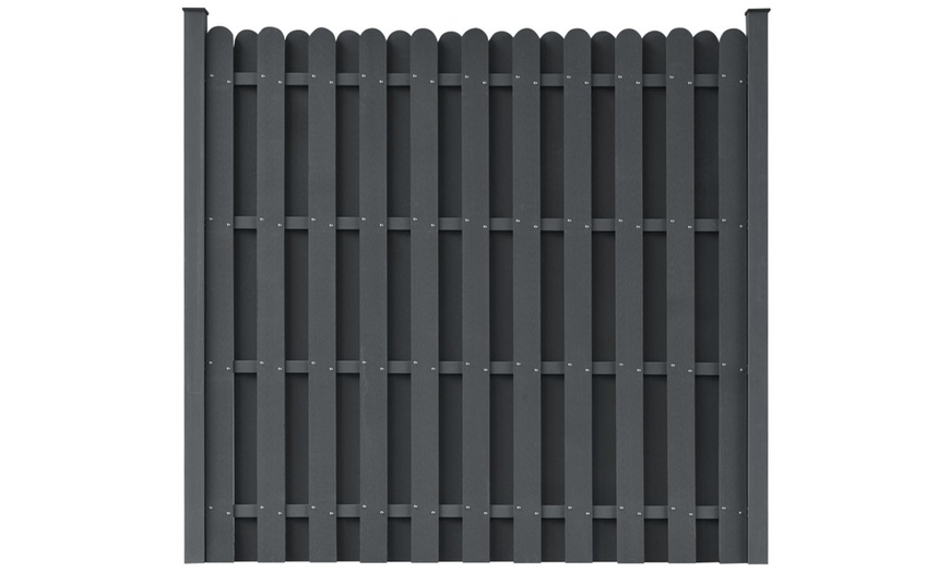 Image 2: WPC Fence Panel