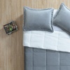 Image 5: Micromink and Sherpa Reversible Comforter Set (2- or 3-Piece)