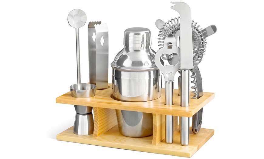 Image 3: 10-Piece Cocktail Maker Set