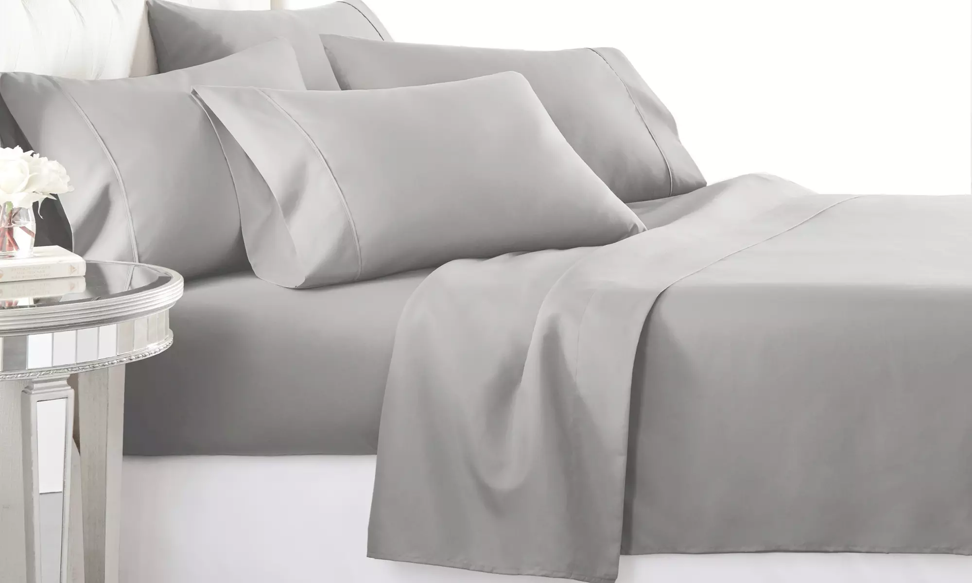 1200 TC Egyptian Cotton Blend Casa Platino Sheet Set (6-Piece)  - Primary Image