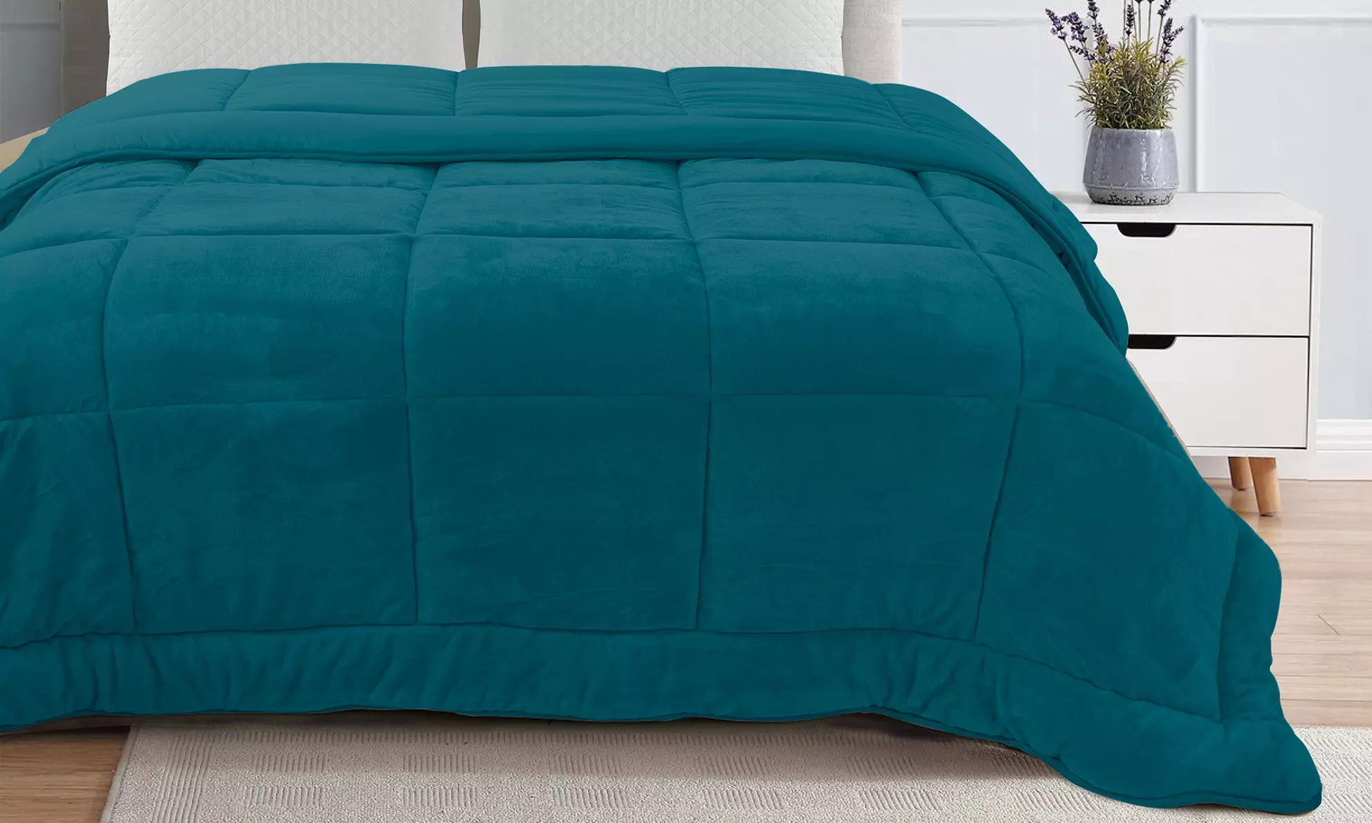 Couette douce et hypoallergénique en flanelle