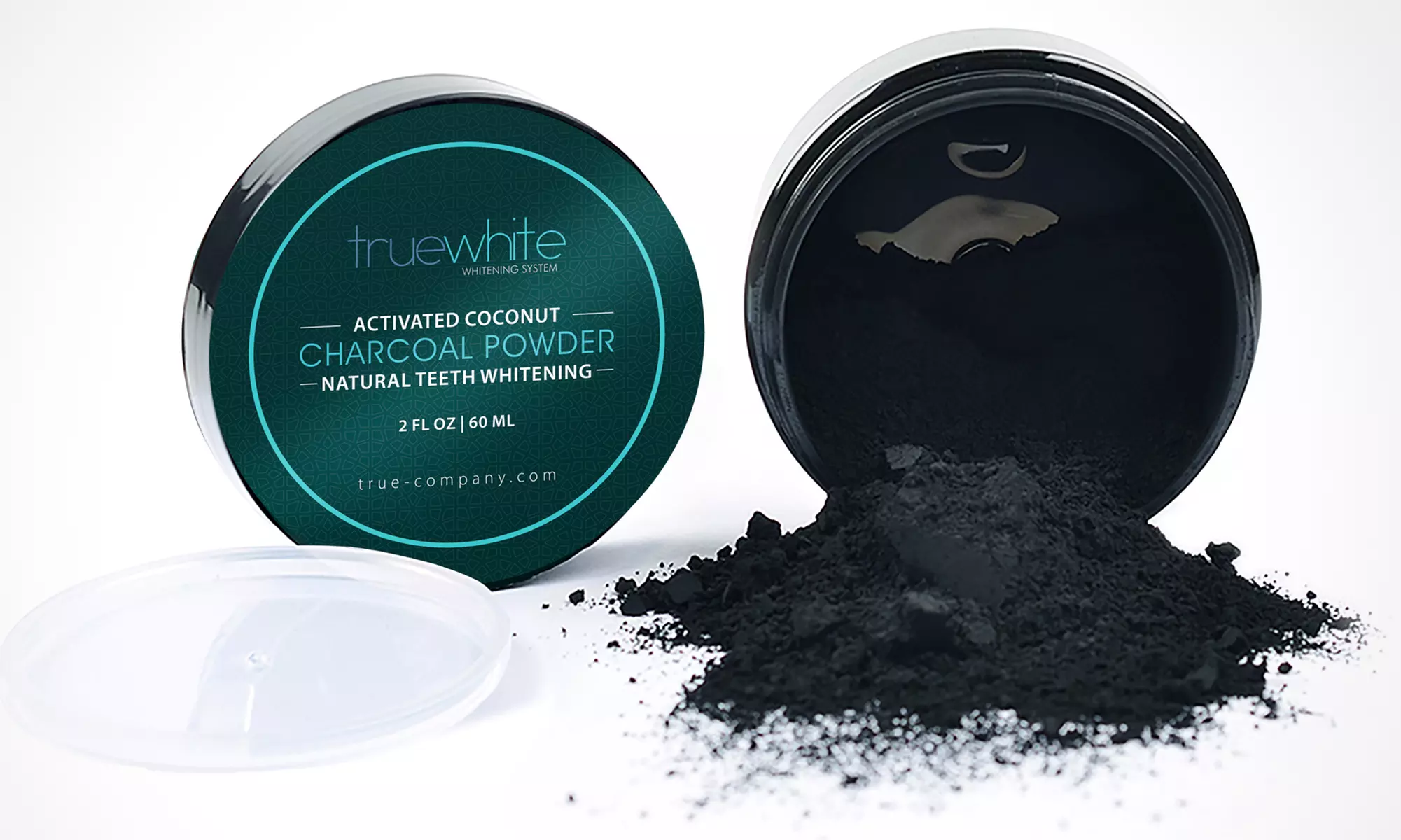 truewhite 100% Natural Charcoal Teeth Whitening Powder (1-, 2-, 3-, or 4-Pack) - Primary Image