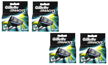 Jusqu'à 16 recharges de lames de rasoir pour hommes Gillette Mach 3