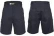 MIG Men’s Multi-Pocket Cargo Work Trousers - 210gsm in Black or Navy - Image 5