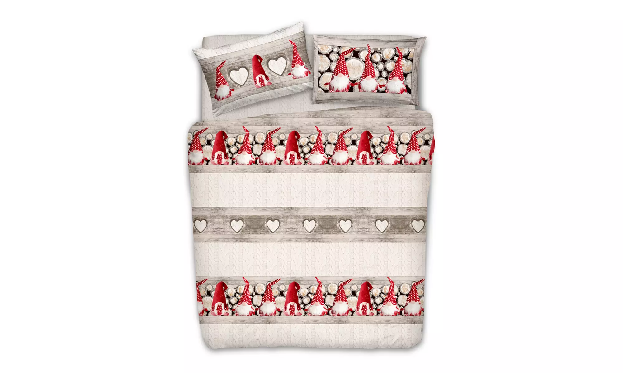 Copripiumino in fantasie invernali e tirolesi