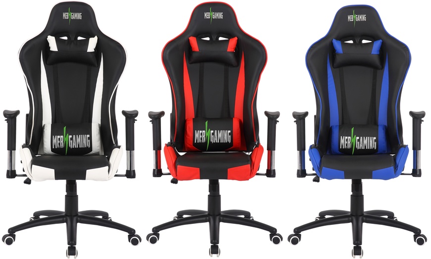 Image 1: Silla de gamer direccional