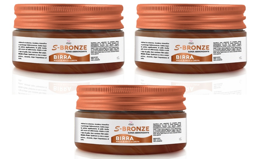 Image 3: 1, 2 o 3 S-BRONZE super abbronzante alla Birra Efory Cosmetics