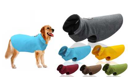 Winter Fleeced Pet Coat