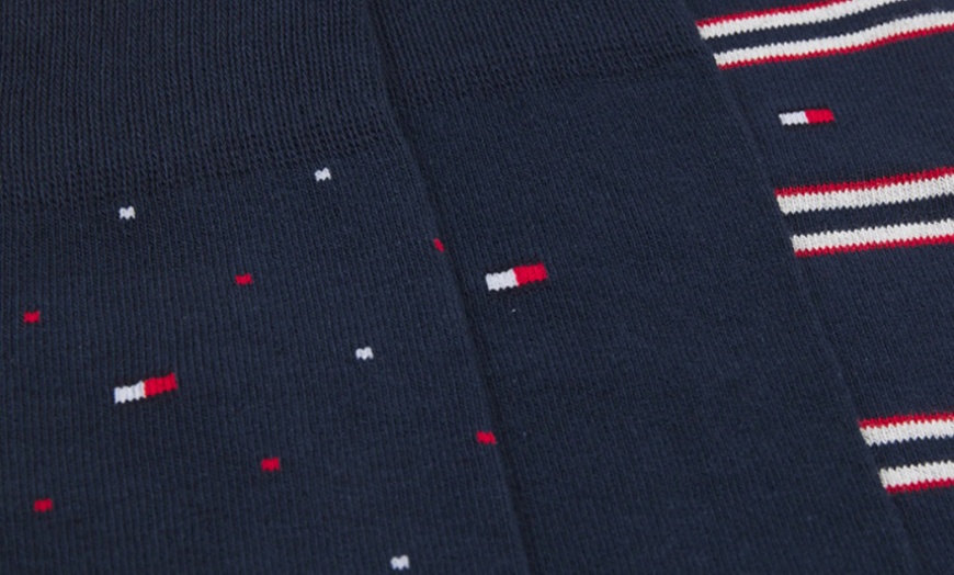 Image 5: Four Pairs of Tommy Hilfiger Socks Gift Set