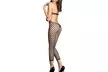 Women's Music Legs Footless Bodystockings - Second Medium