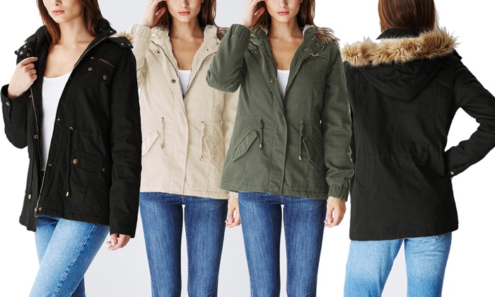 short parka womens