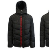 Image 12: Spire By Galaxy Men's Heavyweight Jackets with Detachable Hood