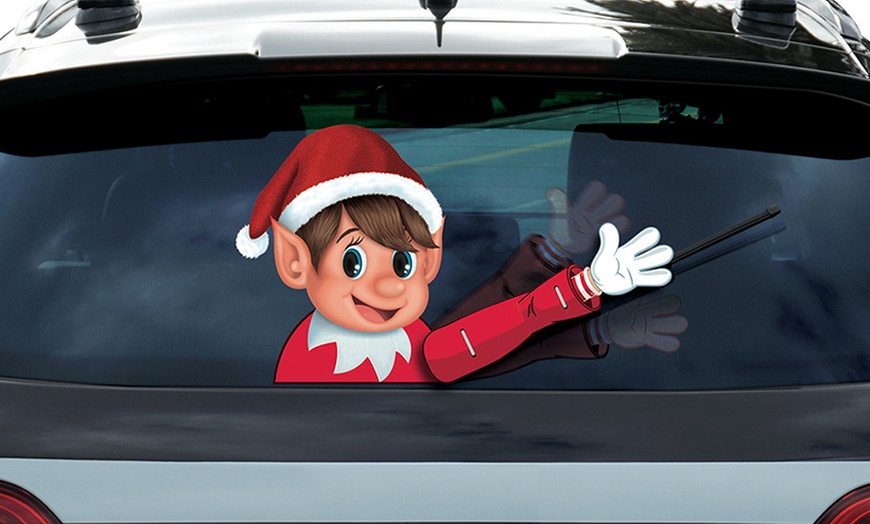 Image 1: Waving Elf Windscreen Wiper 