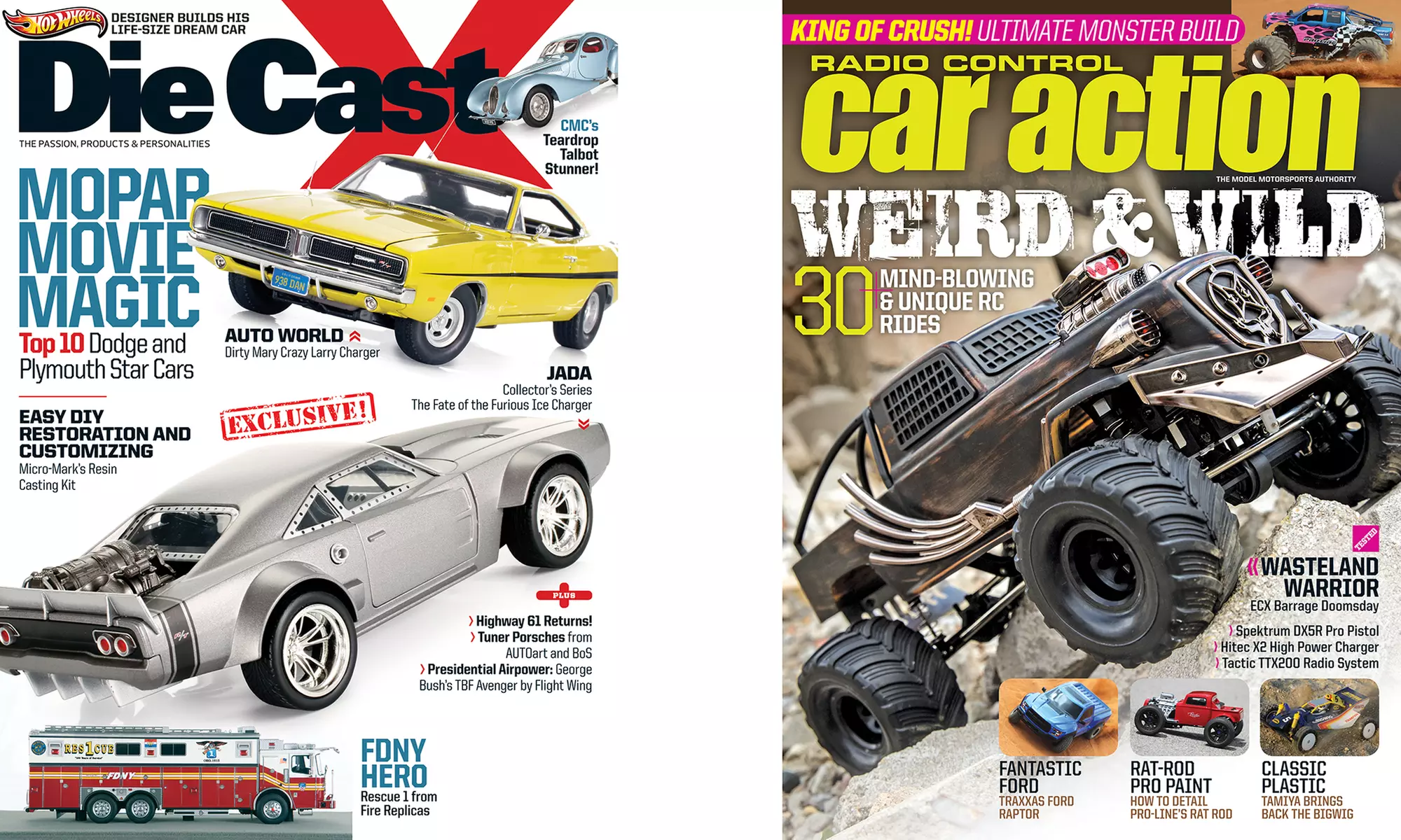 One-Year Subscriptions for "Radio Control Car Action" or "DieCast X" (Up to 52% Off) - Primary Image