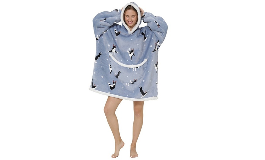 Image 2: Oversized Blanket Hoodie