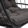 Image 22: Outdoor Hanging Egg Chair with Cushion