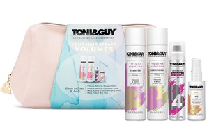 Up to Four Toni & Guy Your Hair Speaks Volumes Gift Sets