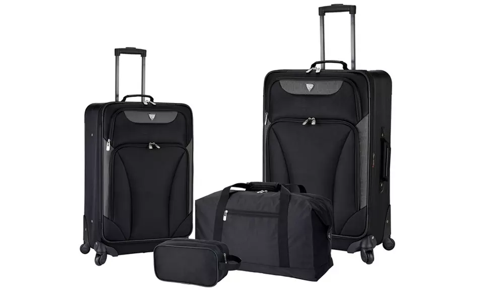 Travelers Club Expandable Spinner Luggage Set (4-Piece) - Primary Image