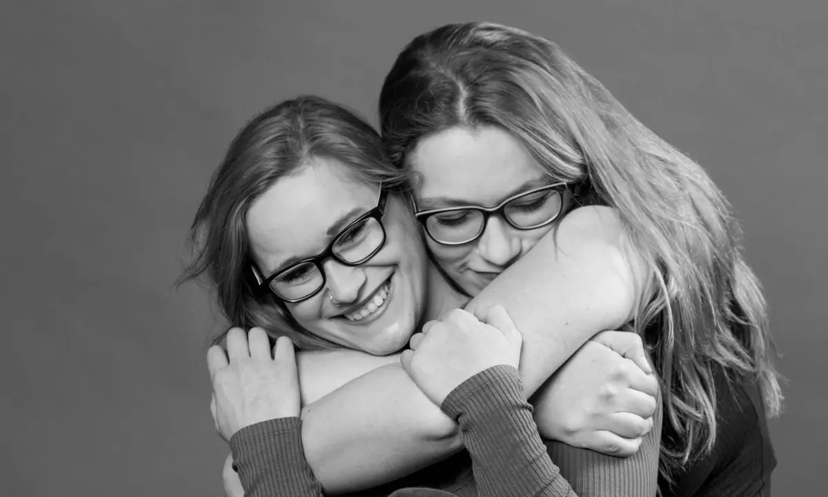 Freunde-Fotoshooting