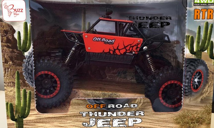 Image 7: Remote Control Thunder Jeep