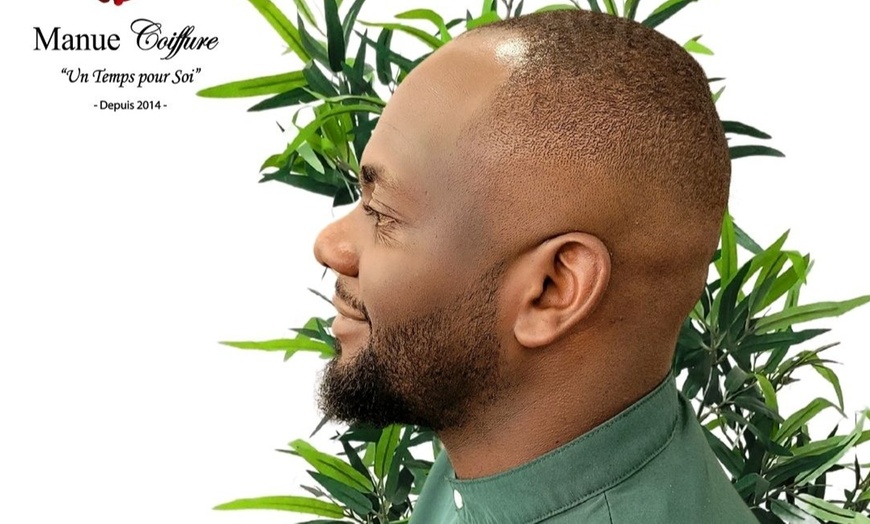 Image 2: Instant beauté : taille de barbe et/ou shampoing avec coupe dégradée