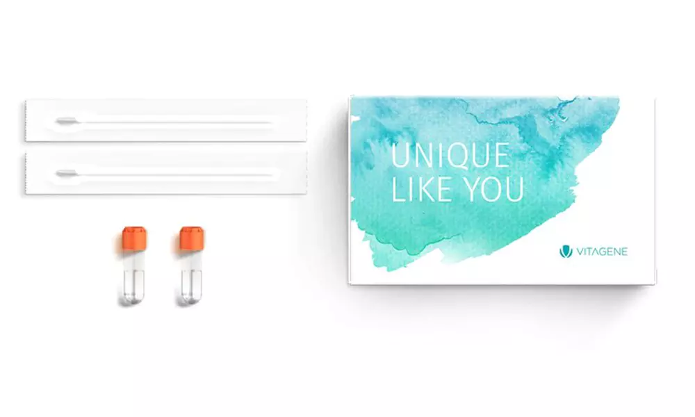 Vitagene DNA Kit and Health Report for Diet, Fitness, and Ancestry - Second Medium