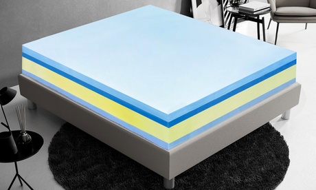 Materasso Memory Plus Top a 4 strati con rivestimento in Aloe Vera disponibile in varie misure