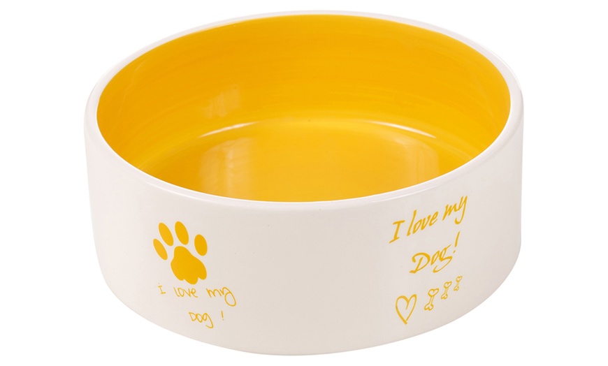 Image 4: Ceramic Dog Bowl