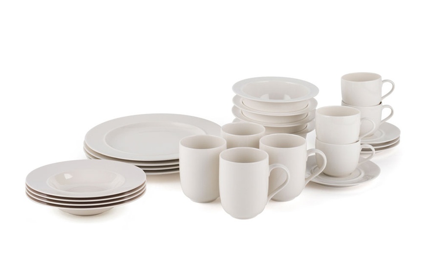 Image 3: Alessi Porcelain Dinnerware Set