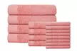 London 600GSM 100% Cotton Towel Set (16-Piece) - Second Medium