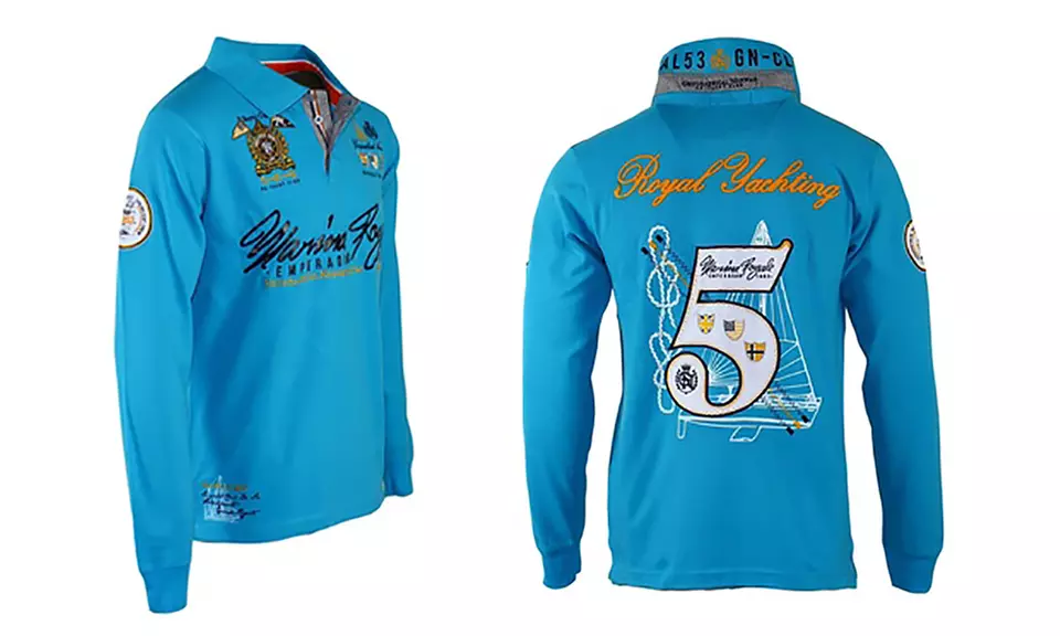 Polos de la marque Geographical Norway pour homme - Second Medium