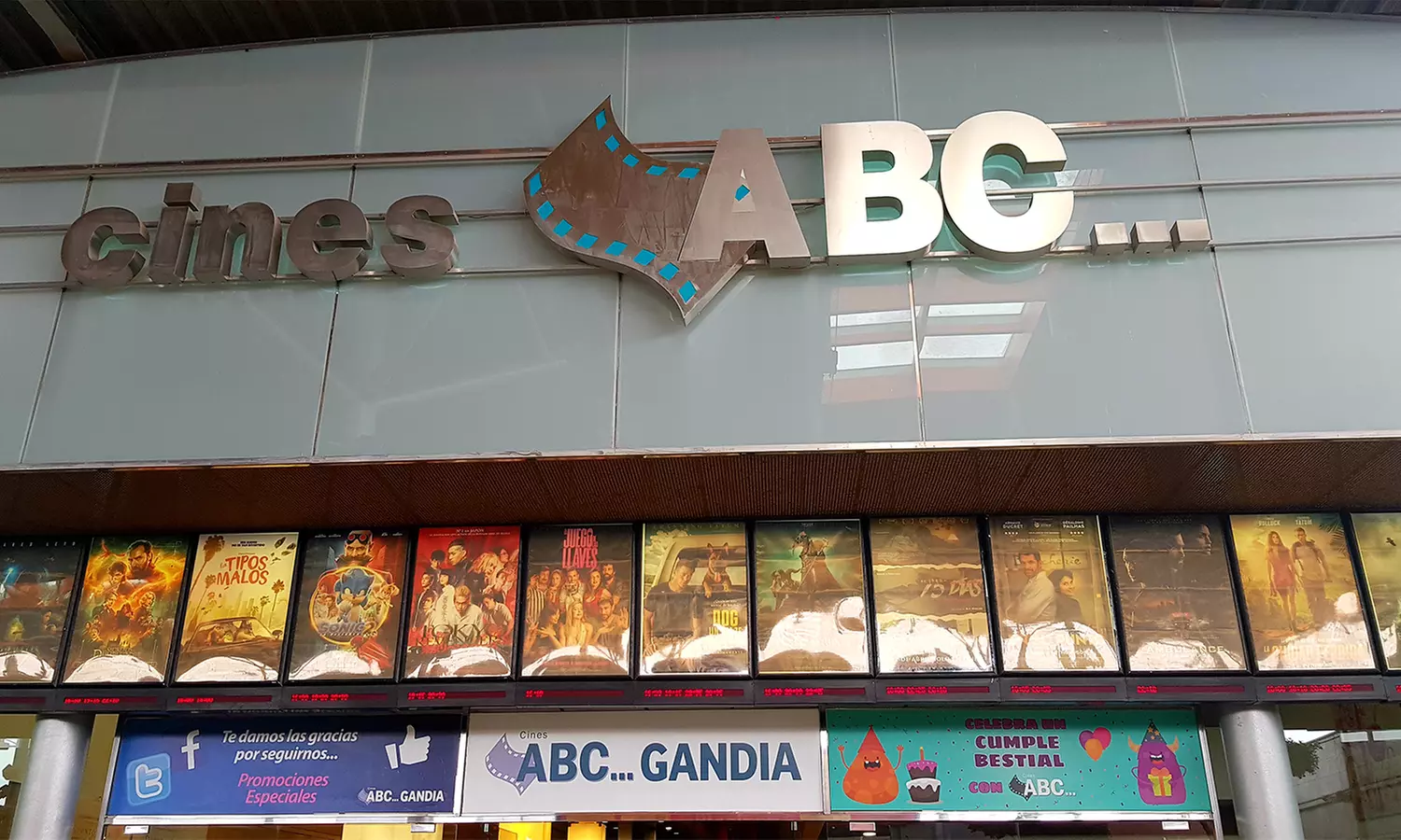 Entradas para Cines ABC con Opciones con Palomitas y Bebida