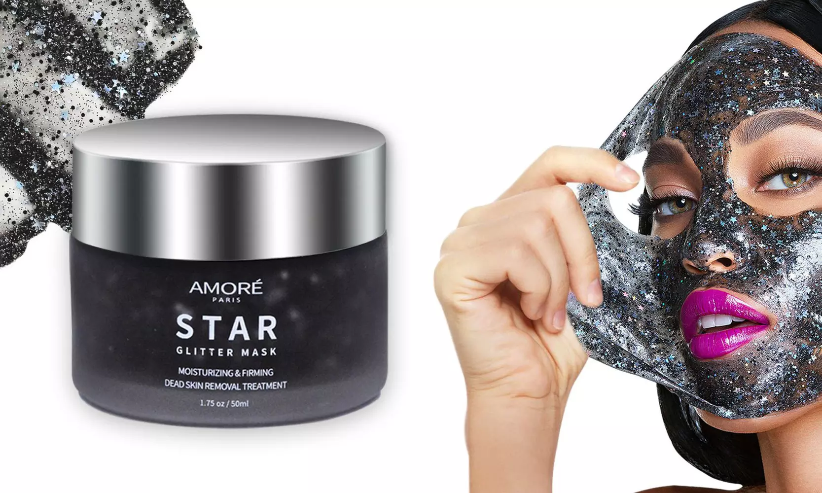 Deep Cleansing Purifying Glitter Peel-Off Mask (3-Options) - Second Medium