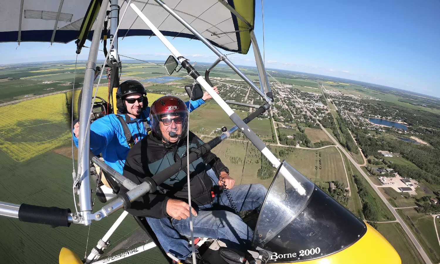 Explore the Skies with Ultralight Hang Glider SkyRides Options For One